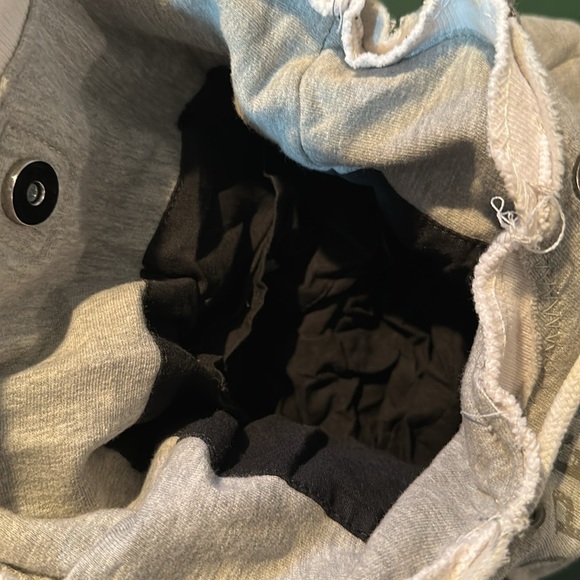 Gray Steelers Sweatshirt Tote Bag - Picture 5 of 6